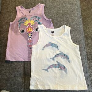 Tea collection sleeveless tank pair